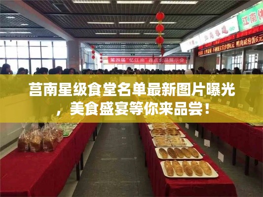 莒南星级食堂名单最新图片曝光，美食盛宴等你来品尝！