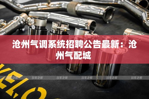 沧州气调系统招聘公告最新：沧州气配城 