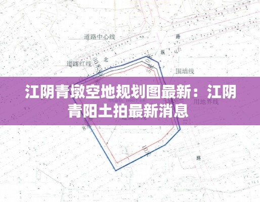 江阴青墩空地规划图最新：江阴青阳土拍最新消息 