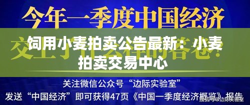 饲用小麦拍卖公告最新：小麦拍卖交易中心 