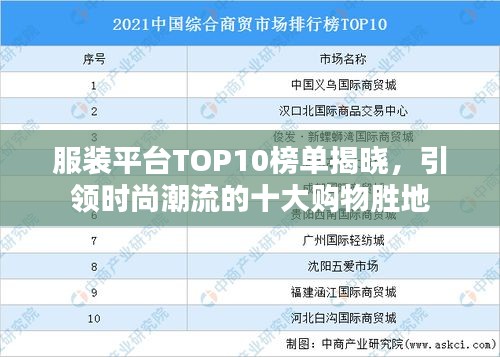 服装平台TOP10榜单揭晓，引领时尚潮流的十大购物胜地