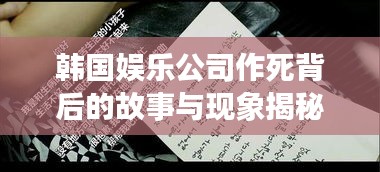 韩国娱乐公司作死背后的故事与现象揭秘，作死排名深度探究