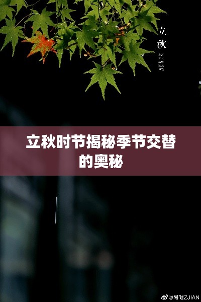 立秋时节揭秘季节交替的奥秘