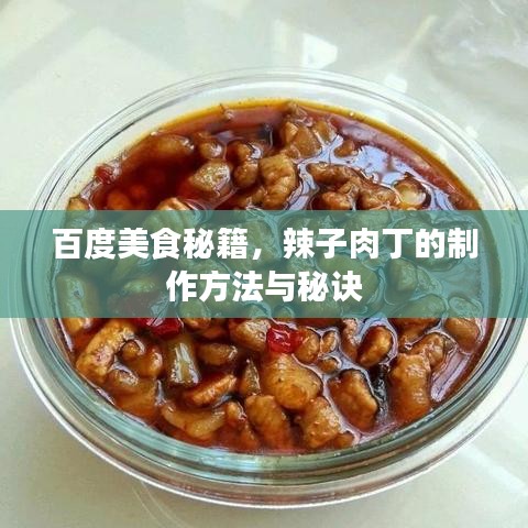 百度美食秘籍，辣子肉丁的制作方法与秘诀