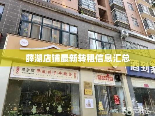 薛湖店铺最新转租信息汇总