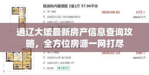 通辽大媛最新房产信息查询攻略，全方位房源一网打尽