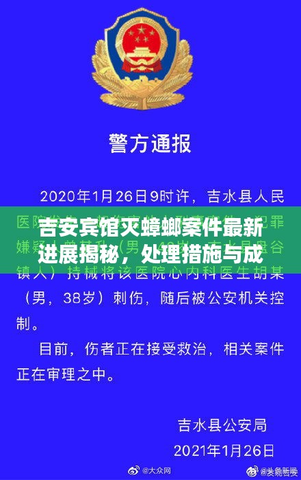 吉安宾馆灭蟑螂案件最新进展揭秘，处理措施与成效一网打尽