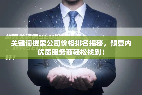 关键词搜索公司价格排名揭秘，预算内优质服务商轻松找到！