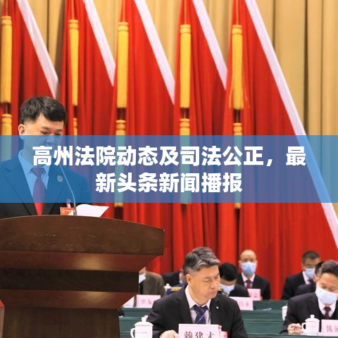 高州法院动态及司法公正，最新头条新闻播报