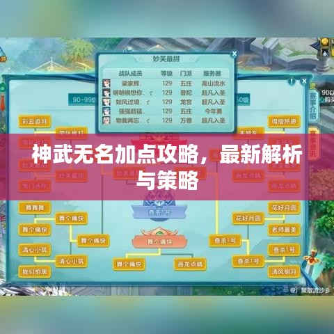 神武无名加点攻略，最新解析与策略