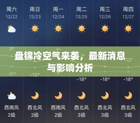 盘锦冷空气来袭，最新消息与影响分析