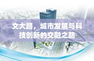 文大路，城市发展与科技创新的交融之路