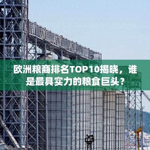 欧洲粮商排名TOP10揭晓，谁是最具实力的粮食巨头？