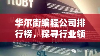 华尔街编程公司排行榜，探寻行业领军者的秘密！