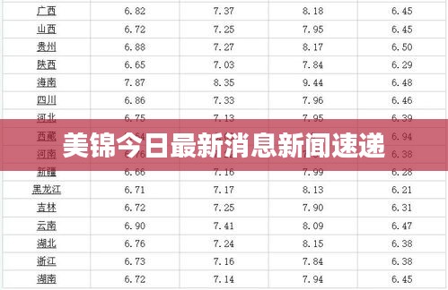 美锦今日最新消息新闻速递