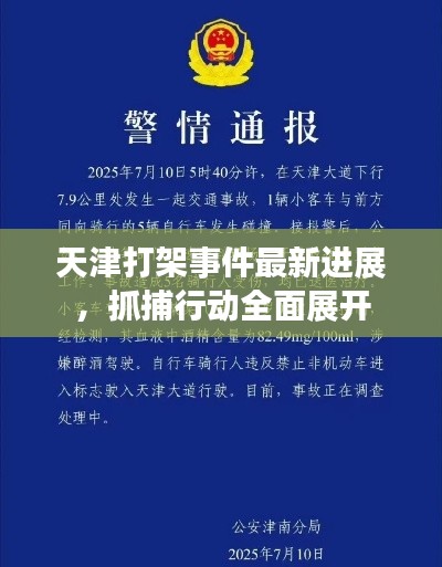 天津打架事件最新进展，抓捕行动全面展开