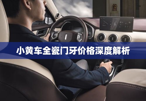 小黄车全瓷门牙价格深度解析