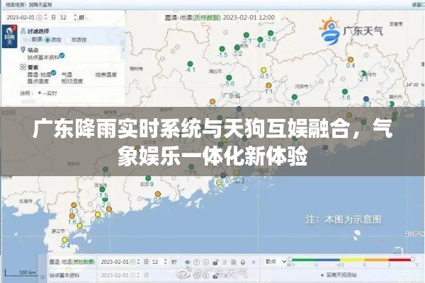 广东降雨实时系统与天狗互娱融合,气象娱乐一体化新体验