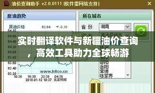 实时翻译软件与新疆油价查询,高效工具助力全球畅游