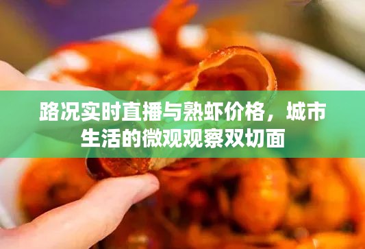 路况实时直播与熟虾价格,城市生活的微观观察双切面