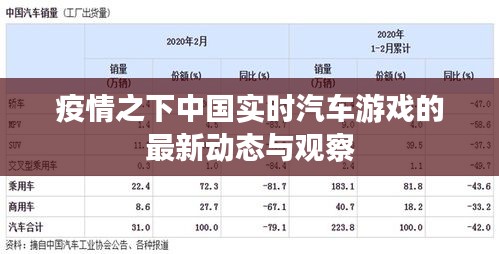 疫情之下中国实时汽车游戏的最新动态与观察