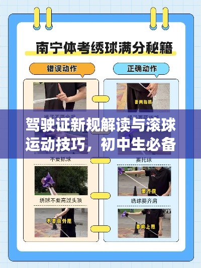 驾驶证新规解读与滚球运动技巧,初中生必备知识分享