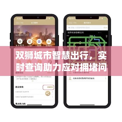 双狮城市智慧出行,实时查询助力应对拥堵问题