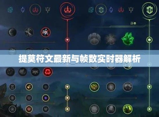 提莫符文最新与帧数实时器解析