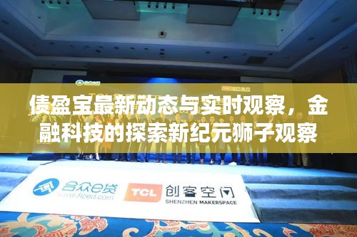 债盈宝最新动态与实时观察，金融科技的探索新纪元狮子观察