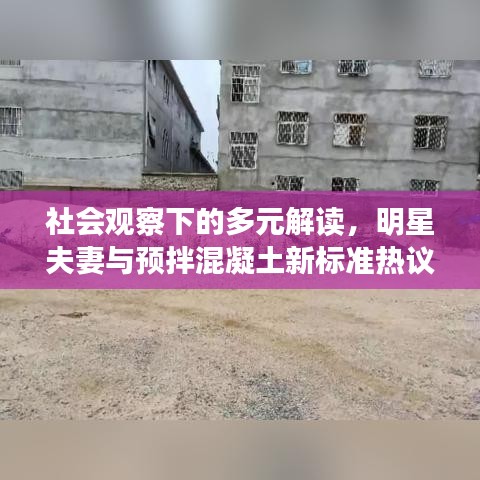 社会观察下的多元解读,明星夫妻与预拌混凝土新标准热议话题解析