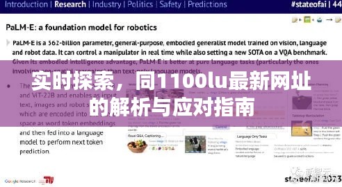 实时探索,同1100lu最新网址的解析与应对指南