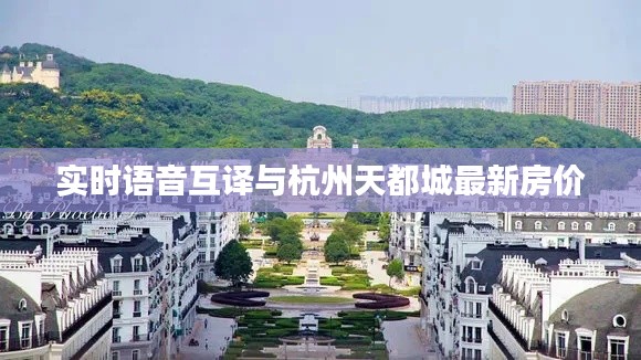实时语音互译与杭州天都城最新房价