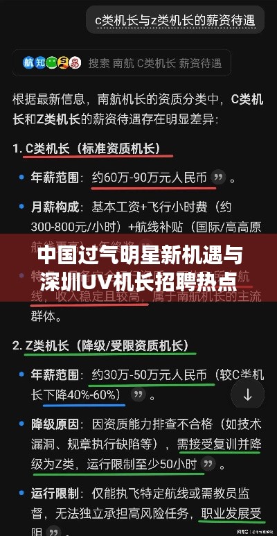 中国过气明星新机遇与深圳UV机长招聘热点解析