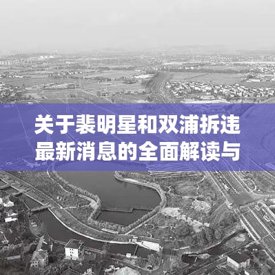 关于裴明星和双浦拆违最新消息的全面解读与风险防范