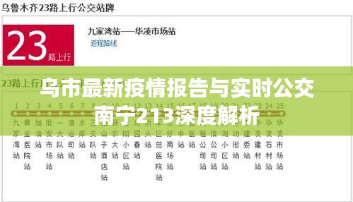 乌市最新疫情报告与实时公交南宁213深度解析
