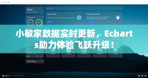 小敏家数据实时更新，Echarts助力体验飞跃升级！