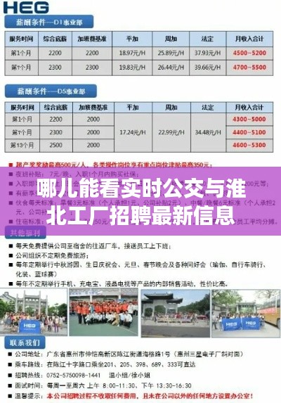 哪儿能看实时公交与淮北工厂招聘最新信息