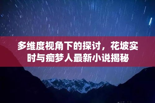 多维度视角下的探讨，花坡实时与痴梦人最新小说揭秘