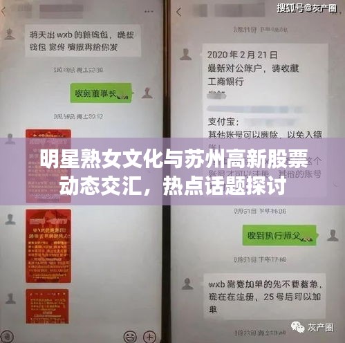明星熟女文化与苏州高新股票动态交汇,热点话题探讨