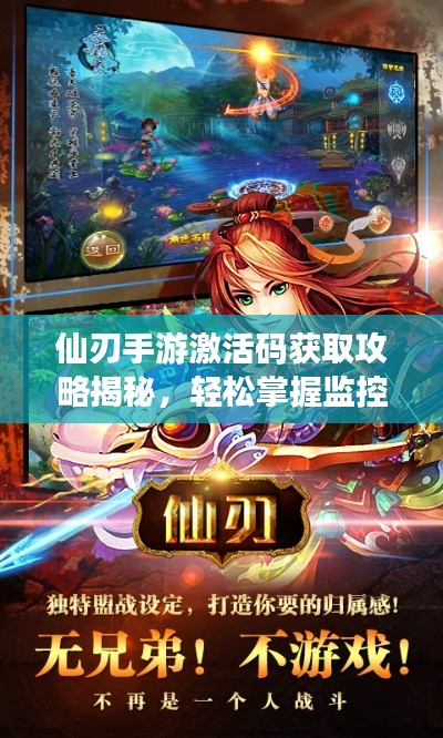 仙刃手游激活码获取攻略揭秘，轻松掌握监控激活秘籍！