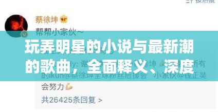 玩弄明星的小说与最新潮的歌曲，全面释义、深度解读与虚假宣传风险预警
