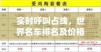 实时呼叫占线，世界名车排名及价格——全面释义、深度解读与虚假宣传风险预警