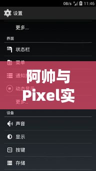 阿帅与Pixel实时网速，科技与速度的完美融合探索