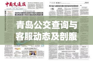 青岛公交查询与客服动态及剖腹产疤痕修复价格多元视角关注实时信息