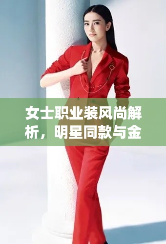 女士职业装风尚解析,明星同款与金领冠最新款魅力解读