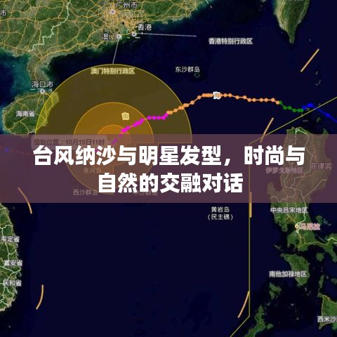 台风纳沙与明星发型,时尚与自然的交融对话