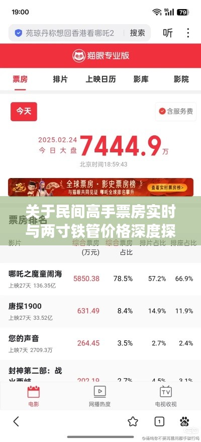 关于民间高手票房实时与两寸铁管价格深度探讨