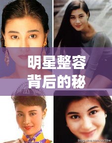 明星整容背后的秘密,同天府视高最新信息曝光