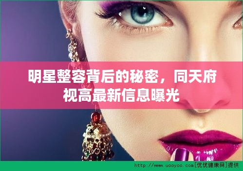 明星整容背后的秘密,同天府视高最新信息曝光