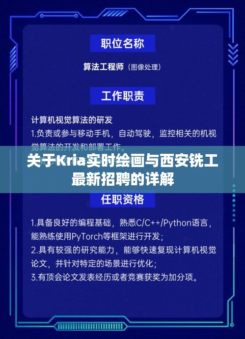 关于Kria实时绘画与西安铣工最新招聘的详解